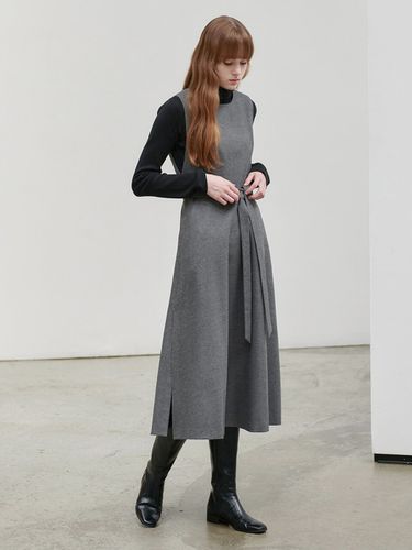 Layered Dress_Grey - NILBY P - Modalova