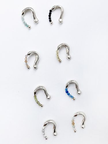 Stone earcuff_8 colors - BRILLPIECE - Modalova