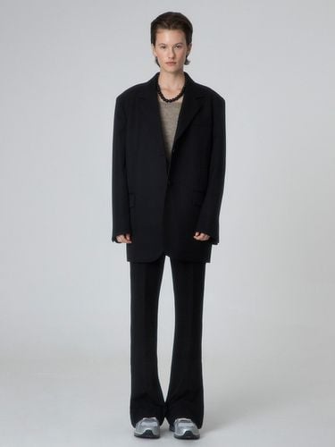 Boots Cut Tuck Slacks_Black - RAIVE - Modalova