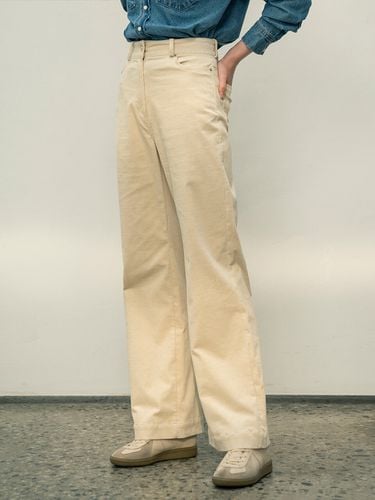 High Waisted Corduroy Pants - Siyazu - Modalova