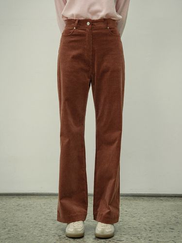 High Waist Corduroy Pants () - Siyazu - Modalova