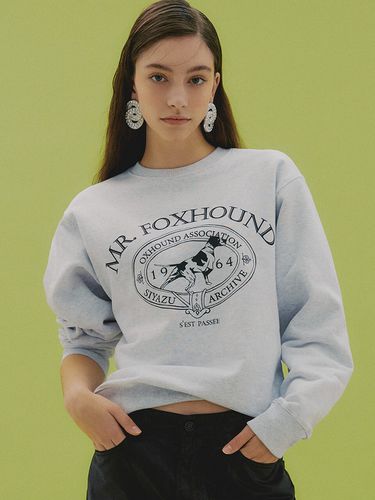 Hound Sweat Shirt (White Melange) - Siyazu - Modalova