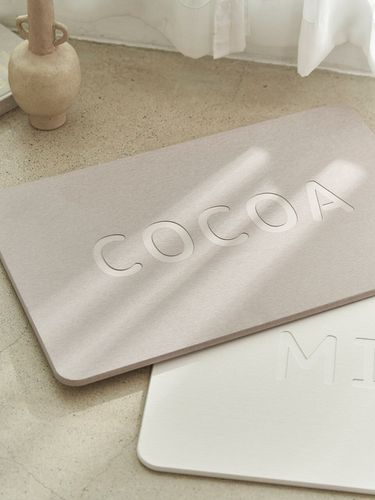 Coco Diatomaceous Foot Mat - DECOVIEW - Modalova