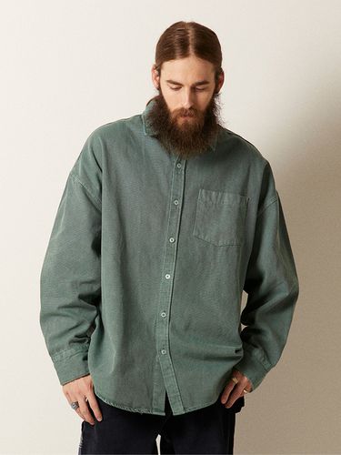 CB ACON PIGMENT SHIRT JACKET (GREEN) - CARGOBROS - Modalova