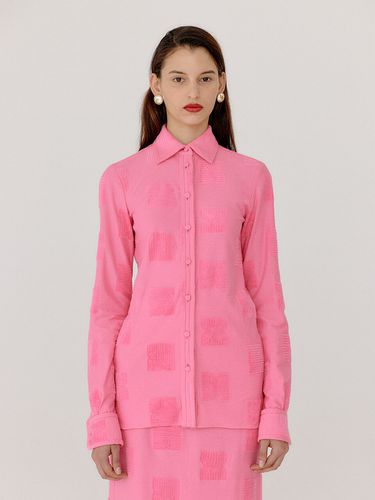 VERONA Logo Pattern Shirt - Pink - EENK - Modalova