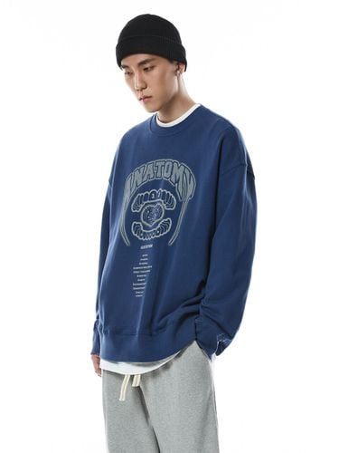 Anatomy Graphic X Sweatshirt [Navy] - DGNAK12 - Modalova