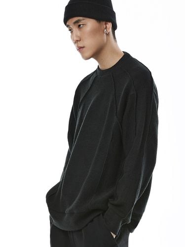 Inside Out Knit Sweatshirts [Black] - DGNAK12 - Modalova