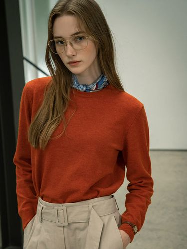 Cashmere Blend Essential Knit _ - Siyazu - Modalova