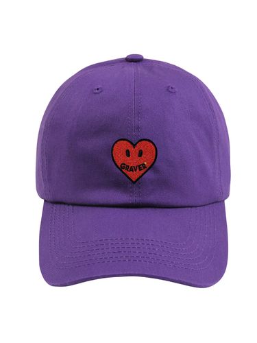 Unisex] Heart Logo Smile Ball Cap - GRAVER - Modalova