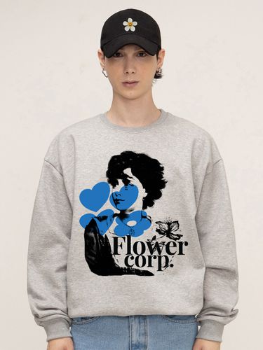 Unisex] Flower Lady Abstract Sweatshirt - GRAVER - Modalova