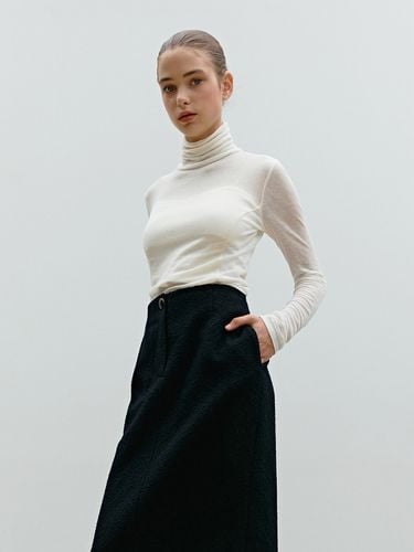 Tsf Wool Turtleneck Top_4 Colors - MOHAN - Modalova