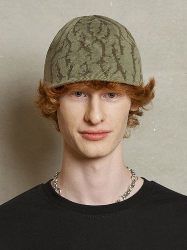 Thorn Beanie (Khaki) - UNALLOYED - Modalova