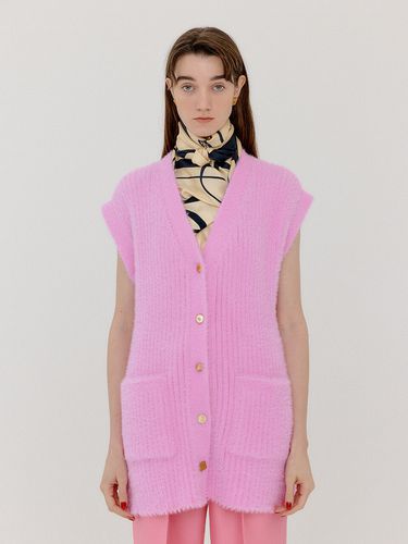 VIVI Oversized Knit Vest - EENK - Modalova