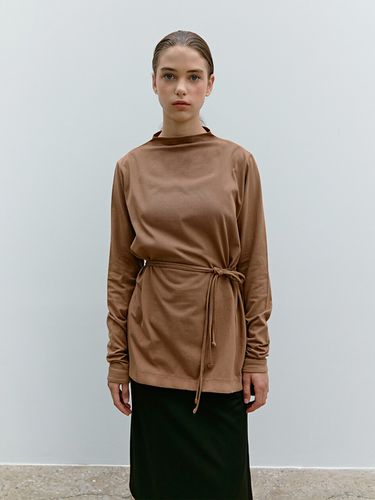 Twf Half Neck String Top_2 Colors - MOHAN - Modalova