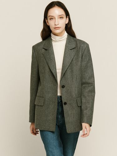 Oversized Wool Blazer_3color - FRONTROW - Modalova