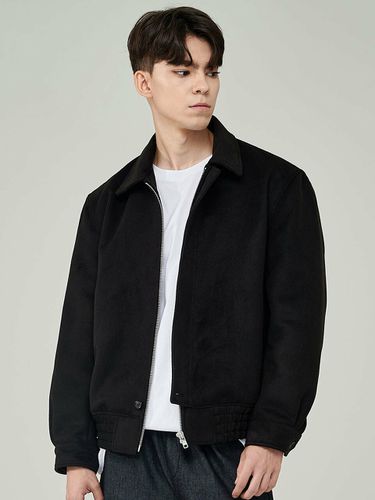 Placket Blouson Jacket - DREAMWORLD - Modalova