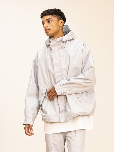 Three-Layer Utility Windshell Jacket_Gray - MASSNOUN - Modalova