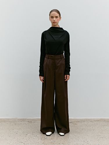 Twf One Tuck Wide Pants_2 Colors - MOHAN - Modalova