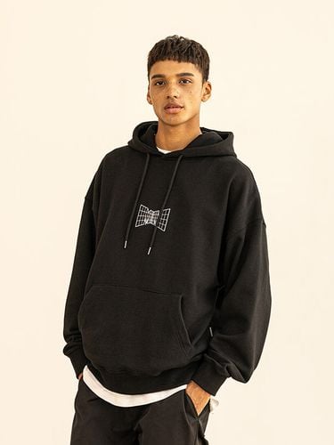 Wireframe Oversized Hoodie_Black - MASSNOUN - Modalova