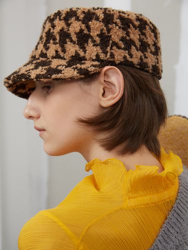 BellBoy Cap_ Check Brown - AWESOME NEEDS - Modalova