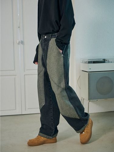 Layer Wide Denim Pants [] - CPGN - Modalova