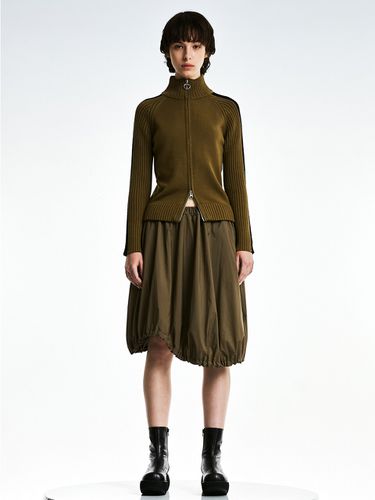 String Nylon Skirt - Khaki - OPEN YY - Modalova