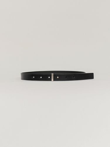 Leather Belt (Black) - MOIA - Modalova