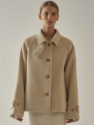 Cashmere Half Coat - FACADE PATTERN - Modalova