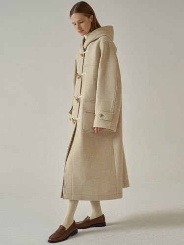 Cashmere Duffle Coat - FACADE PATTERN - Modalova