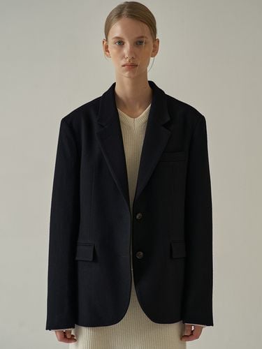 Classic Wool Jacket_Black - FACADE PATTERN - Modalova