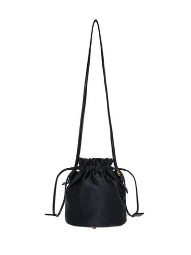 HOPPI Fabric Bucket bag_Black - EENK - Modalova