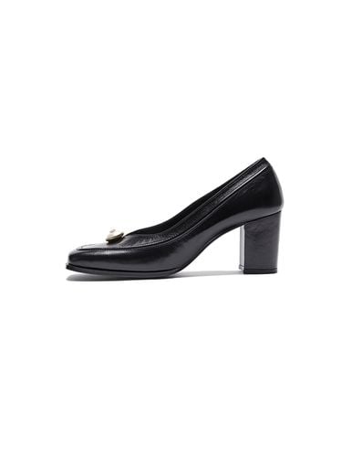 VINZEL Pearl Detail Pumps_Black - EENK - Modalova