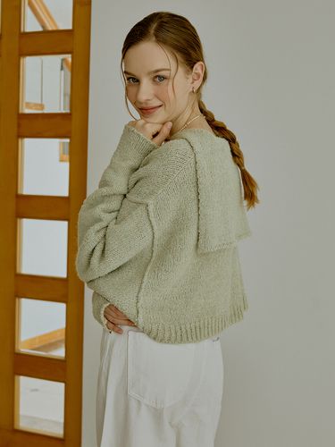 Sailor Cropped Knit _ Khaki - RE_L - Modalova