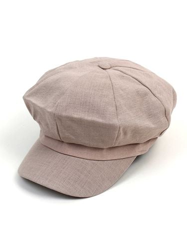 Modern Linen Newsboy Cap Beige - Universal chemistry - Modalova