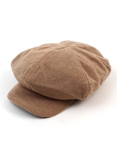 Knitted Newsboy Cap Beige - Universal chemistry - Modalova