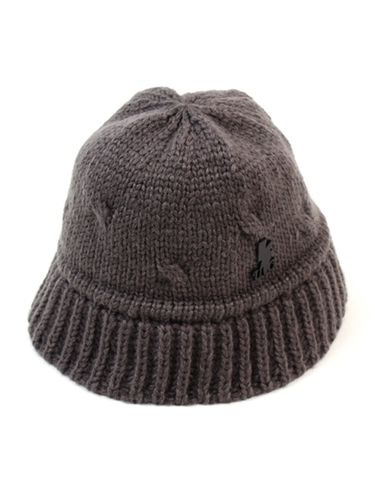 Knitted Wool Drop Bucket Hat Gray - Universal chemistry - Modalova