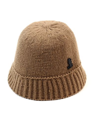 Basic Knitted Bucket Hat Beige - Universal chemistry - Modalova