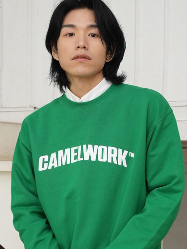 Simple Big Arch Logo Sweatshirt [] - CAMELWORK - Modalova