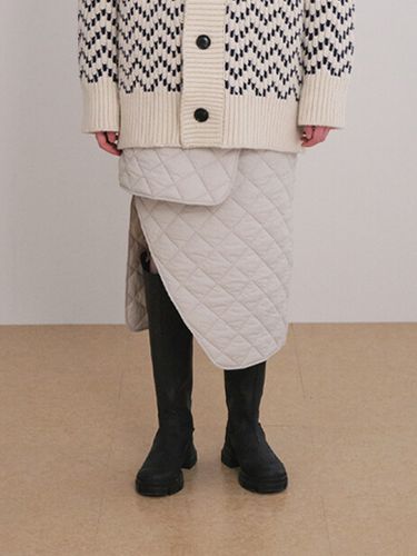 Detachable Quilted Skirt_White - Trunk Project - Modalova