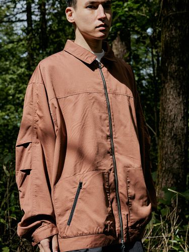 Loose Camper Blouson Jacket _ Brick - HAVEOFFDUTY - Modalova