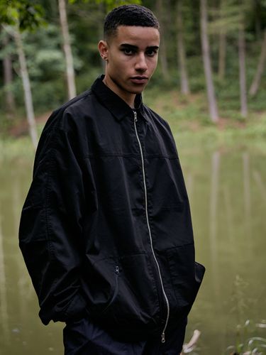 Loose Camper Blouson Jacket _ Black - HAVEOFFDUTY - Modalova