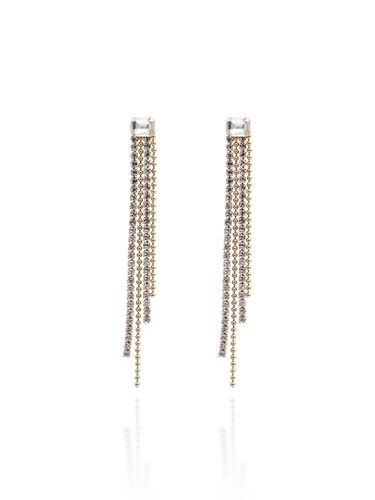 Crystal Drop Earrings - ANNAFLAIR1986 - Modalova