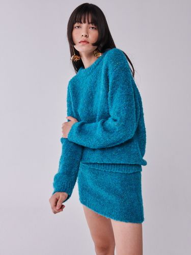 Centaur Rainbow Wool Knit Skirt - CENTAUR.KR - Modalova