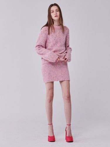 Centaur Rainbow Wool Knit Skirt - CENTAUR.KR - Modalova