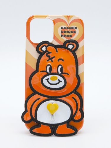 Orange] Heart Bear iPhone Case - SECOND UNIQUE NAME - Modalova