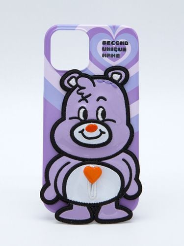 Purple] Heart Bear iPhone Case - SECOND UNIQUE NAME - Modalova