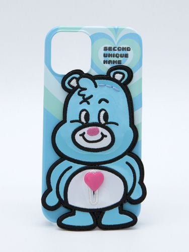 Sky Blue] Heart Bear iPhone Case - SECOND UNIQUE NAME - Modalova