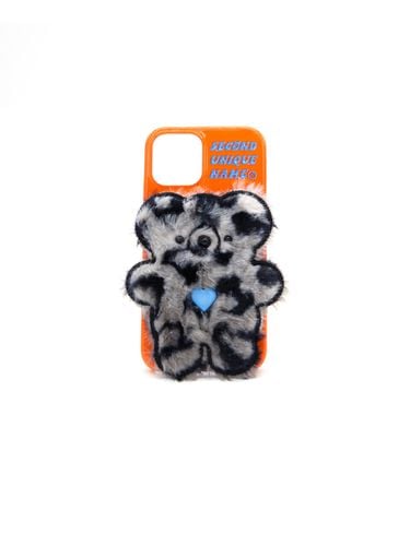 Orange] Furry Bear Leopard iPhone Case - SECOND UNIQUE NAME - Modalova