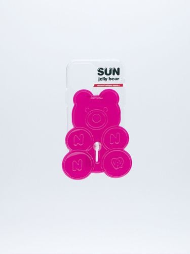 Red Violet] Jelly Bear Clear iPhone Case - SECOND UNIQUE NAME - Modalova