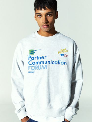 Partner Sweatshirt [Melange] - DISCHORDSOUND - Modalova